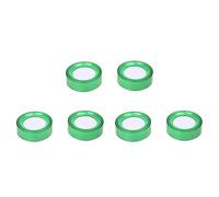 Goufride Green Plastica 7 cm Dia Spugna Dito Bagnato Denaro Cassiere 6 Pz