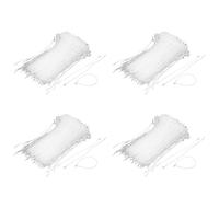 Goufride Imballaggio In Plastica Fissare il Laccio del del Stringa 18cm 4000 PZ Colore Trasparente