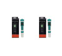 Goufride Misuratore di qualità dell'acqua C-600, 2 pezzi, 7 in 1, PH/TDS/EC/ORP/Salinità/S.G/Misuratore di qualità dell'acqua per acquari