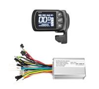 Goufride Regolatore elettrico per scooter elettrico GZ3 24V/36V/48V 250W Controller brushless con pannello display LCD facile da installare