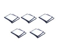 Goufride Set di 10 copertine trasparenti per menù ristorante formato A4, stile libro, caffè, bar, 4 pagine, 8 viste