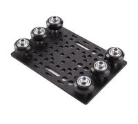 Goufride Set di Piastre A Slitta V 20-80mm con 6 Ruote per Stampante 3D e Parti per Macchine CNC