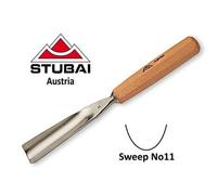 Gouge Per Intaglio In Legno 551106 Stubai 6Mm No11 Sweep Dritto