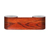 GouieRylin Greche Adesivo Per Pareti Bordo Decorazione Autoadesiva Rimovibile Per Cucina Bagno Piastrelle Adesivo Per Pareti Autoadesiva Dalbergia 12cm X 500cm