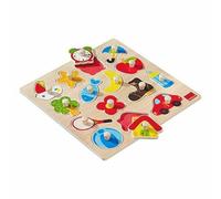 Goula 53023 Wooden Silhouette Puzzle (15 Pieces)