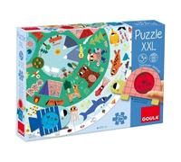 Goula 53177 Discover the Animals Puzzle XXL, Multicoloured
