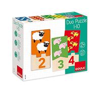 Goula- Animali Bambini Puzzle, Multicolore, 53329