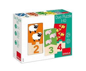 Goula - 53329 - Duo Puzzle 1-10