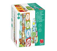 Goula- Cubes 55219-Cubi Impilabili Bosco, da 1 anno, 55219
