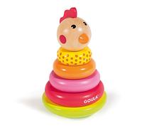 Goula- Apilable Impilabile Gallina Giochi di abilità, Multicolore, S, 53457