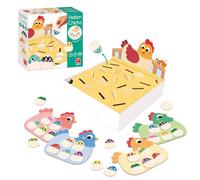 Goula Hidden Chicks - Gioco di Memoria e Lotto per Bambini dai 2 Anni in su - Stimola la Concentrazione, la Percezione Visiva e la Memoria - Incantevole Tema di Gallinelle - Per Bambine e Bambini