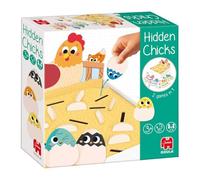 Goula Hidden Chicks - Gioco di Memoria e Lotto per Bambini dai 2 Anni in su - Stimola la Concentrazione, la Percezione Visiva e la Memoria - Incantevole Tema di Gallinelle - Per Bambine e Bambini