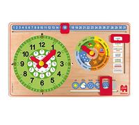 Goula - Legno Orologio-Calendario, 49 x 32 cm (Diset 51315)