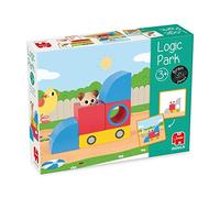 Goula- Lernspiel Logic Park-Un Gioco educativo di Orientamento Spaziale per Bambini dai 3 Anni, Multicolore, Medium, 53473