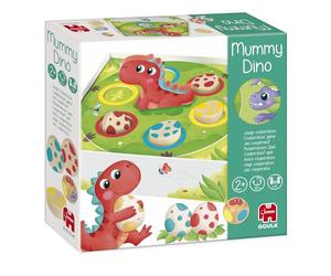 Goula - Mama Dino - Gioco da Tavolo per Bambini - Primo Gioco da Tavolo - Gioco cooperativo - Aiuta Mamma Dino a Trovare Tutte Le Uova Prima della fine - Gioco di Dinosauro