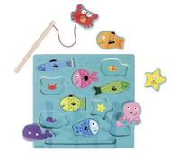 Goula - Puzzle magnetico Pesca 53131 per bambini Multicolore