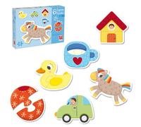 Goula Puzzle 6 Forme, Giocattoli per bambini in età prescolare - 2 anni +