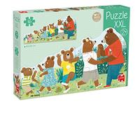 Goula Bear Family bambini Puzzle xxl da 3 anni, Multicolore, 55266