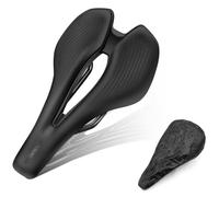 GOUNNU Sella Bici Comoda Uomo Donna Morbido Sella per Bicicletta Ergonomica Hollow Sellino Bicicletta con Copertura Impermeabile Sedile Bici per Mountain Bike y City Bike (S)