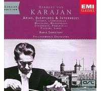 Gounod, Leoncavallo, Mascagni, Puccini: Arie, Overture & Intermezzi / Karajan CD