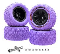GOUPRC - Set di 4 pneumatici esagonali RC da 12 mm, 3,26 x 1,67 pollici, 4 pezzi, accessori per auto 1/14 1/16 RC Car Crawler Buggy Truck