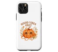 Gourd Vibes Only Cute Boho Hippie Pumpkin Fall Estetica Custodia per iPhone 11 Pro