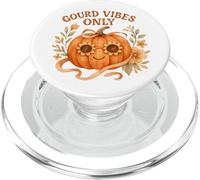 Gourd Vibes Only Cute Boho Hippie Pumpkin Fall Estetica PopSockets PopGrip per MagSafe