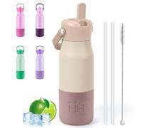 Gourde Isotherme- 900ml- Bouteille Isotherme, Gourde Sport avec Paille
