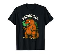 Gourdzilla Kaiju Costume di Halloween Zucca Zilla Maglietta