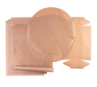 GOURMEO Carta da forno riutilizzabile (set da 5, 4x 32 x 46 cm; 1x 40 cm