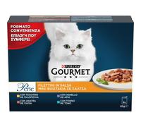 gourmet 10 pezzi PERLE FILETTI TACCHINO ANATRA AGNELLO TONNO 85X8 3222270752855