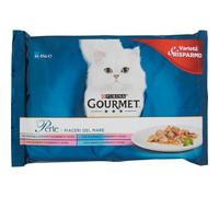 gourmet 12x PERLE Duetti Piaceri del Mare 4x85g Pesce dell'Oceano, Platessa,Salm