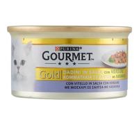 gourmet 24x Gold Dadini con Vitello, in salsa con verdure. GR.85 cura casa e per