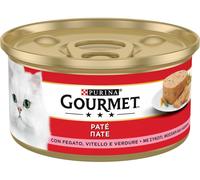 GOURMET Cat Lattina Multipack 24x195G FEGATO CON VITELLO E VERDURE