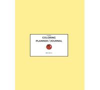 Gourmet Coloring Planner / Journal: Stay interested and invested with this fun / colorable book. Designed for daily writing use, with monthly gratitude, goals, and grocery list.