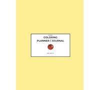 Gourmet Coloring Planner / Journal: Stay interested and invested with this fun / colorable book. Designed for daily writing use, with monthly gratitude, goals, and grocery list.