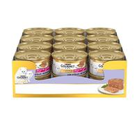 GOURMET Gold Cibo Umido per Gattini Mousse con Vitello - 24 Lattine da 85 g, Alimento Umido Specifico per Gattini