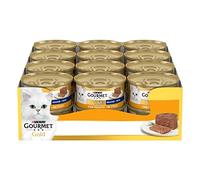 Gourmet Gold Mousse 85 gr vari gusti 12 scatolette Alimento umido Gatto Gatti