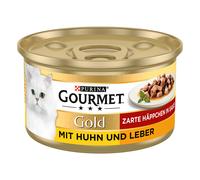 Gourmet Gold Dadini in Salsa 12 x 85 g - Pollo e Fegato