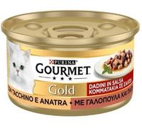 Gourmet Gold Dadini in Salsa con Salmone e Pollo 85gr