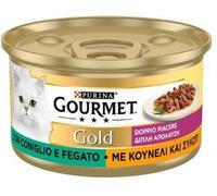 Gourmet Gold Mousse Lattina – Coniglio e Fegato – 24 x 85 g