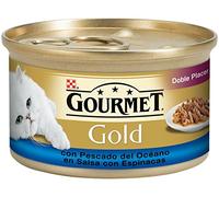 Gourmet Gold Double Joy con pesce d'altura e spinaci