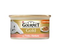 GOURMET GOLD DADINI IN SALSA CON TROTA & VERDURE 85 GR.