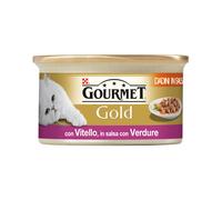 Purina Gourmet Gold Dadini in Salsa con Vitello e Verdure 85 g