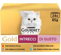 Gourmet Gold Multipack Intrecci di gusto Lattina 24 x 85gr