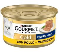 Gourmet Gold Mousse con Pollo 85gr