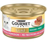 GOURMET GOLD MOUSSE TROTA & POMODORI 85 GR.