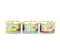 Gourmet Gold Mousse Lattina 85g Cassa Mista 24 Pz