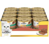 GOURMET Gold Mousse Lattina Multipack 24x85G ANATRA E SPINACI