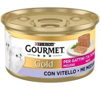Purina Gourmet Gold Mousse KITTEN Vitello 85 gr - Confezione da 24 pezzi